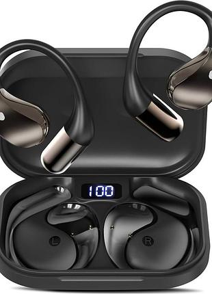 Бездротові навушники conyat x5s open ear bluetooth з дисплеєм кейсу спортивні