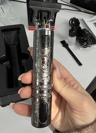 Профессиональный триммер для бороды и волос аккумуляторный | t-blade машинка, usb, лёгкий б/у