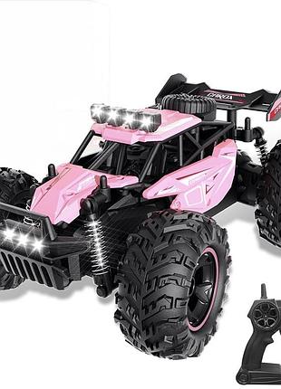 Радиоуправляемая машинка joellfuner yg5275 1:16 2.4ghz pink | почти новая