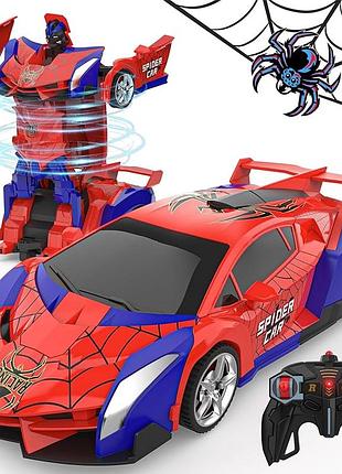 Машинка-трансформер на радіокеруванні robot racing car 2 в 1, 2.4ghz, легке б/в