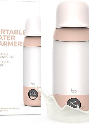 Портативный подогреватель воды для детских смесей portable water warmer usb 5200mah beige легкое б/у
