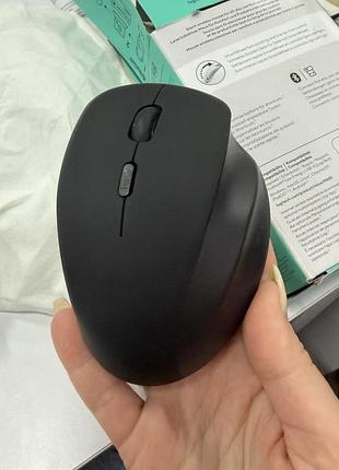 Бездротова мишка 3в1 bluetooth + usb (2.4g) ергономічна, акумуляторна, не в рідній коробці