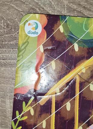 Пазлы dodo детские 2шт. лесные животные 8