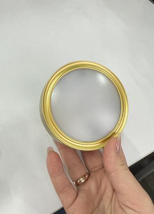 Набір led світильників 3 шт золоті, сенсорні, бездротові (puck lights, нові)