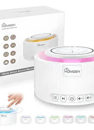 Машинка белого шума homgen cs5 white noise sound machine (с подсветкой)
