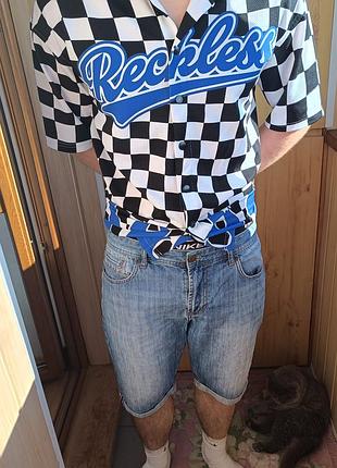 Шорты мужские джинсовые denim co.,р.w34/eur42