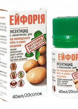 Інсектицид 40мл ейфорія (для саду та городу) тм агромаксі