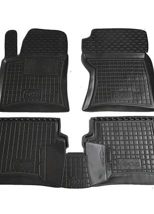 Килимки салона ford focus 2004-2010 "avtogum" 11177