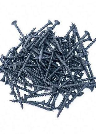 Саморез для гипсокартона по дереву fd 3,5 х 41 100шт тм fasteners home