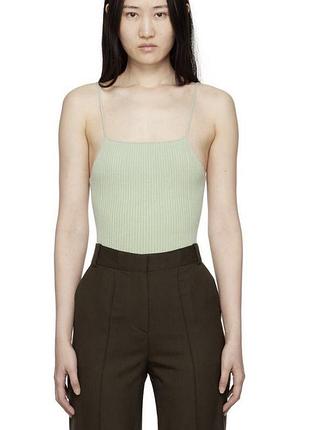 Боді в рубчик zara