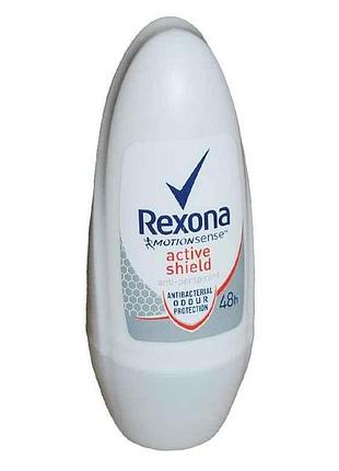 Антиперспирант шариковый антибактериальный эффект 50мл тм rexona