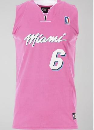 Sport zone рожева баскетбольна майка nba на 12 років miami