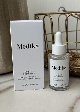 Сироватка для обличчя з пептидами liquid peptides medik8