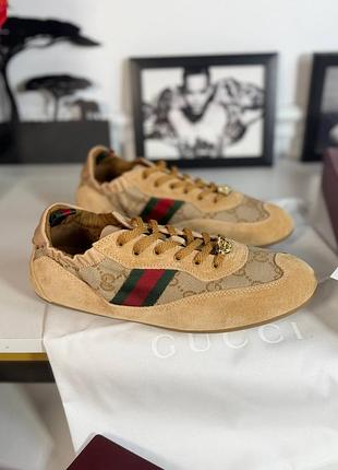 Замшеві кросівки гучі люкс