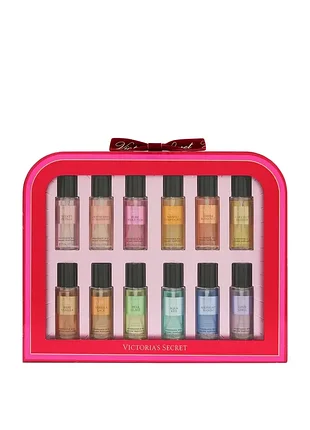 Набір спреїв victoria's secret ultimate mist discovery gift set, 12шт/75мл