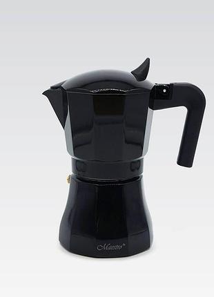 Гейзерна кавоварка maestro mr-1658-3 — 0.15 л