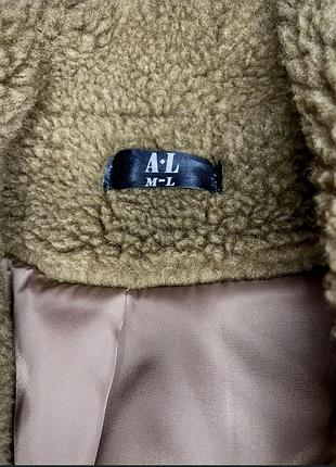 Шуба teddy (тедді) • розмір m–l • довжина 90 см 6