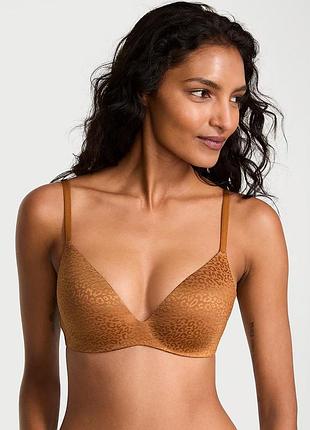 Бюстгальтер body by victoria flexfactor lightly lined plunge demi bra розмір 32b