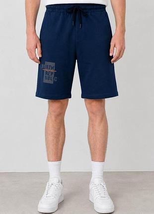 Шорты мужские с принтом, цвет синий, размеры m, l, xl, xxl fa_015173