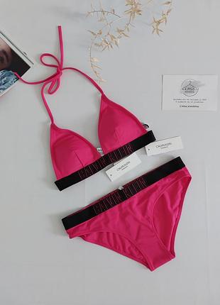 Женский раздельный купальник calvin klein