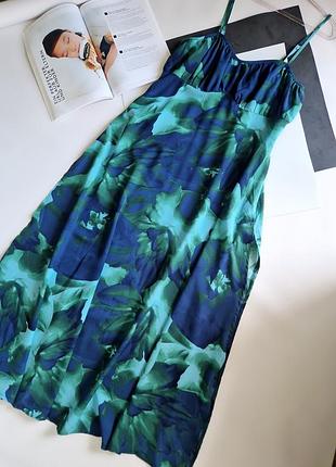 Shein легкое красивое платье с разрезами р хл-хл