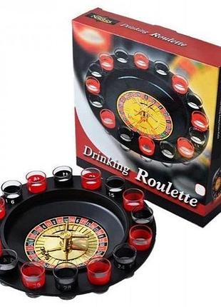 Алкогольная рулетка с рюмками игровой набор