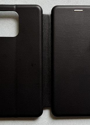 Motorola moto g05 чехол-книжка чёрный, качественная искусственная кожа, слоты для кредитных карт