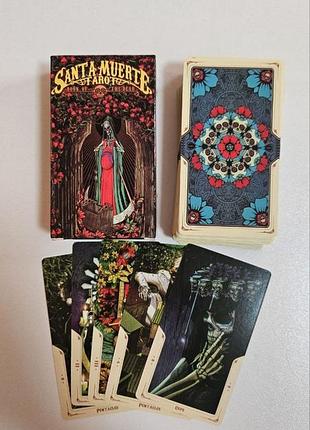 🖤 карти таро санта муерте (santa muerte) 78 карт – нова колода для ворожіння, самопізнання, магічних практик, езотерики, духовного розвитку та оригін