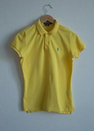 Поло жовтий polo by ralph lauren оригінал