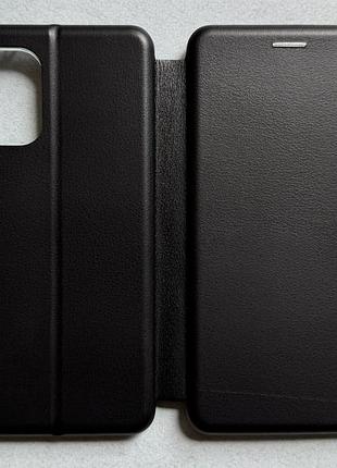 Motorola moto g85 чехол-книжка чёрный, качественная искусственная кожа, слоты для кредитных карт
