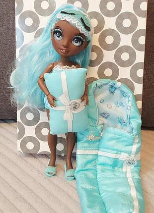 Лялька рейнбоу хай піжамна вечірка rainbow high slumber party fashion doll robin sterling робін