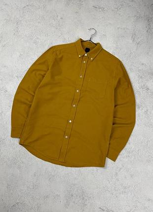Гірчична структурна сорочка h&m