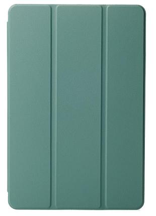 Чехол из искусственной кожи smartcover для планшета samsung galaxy tab s6 lite (2020-2024) (10.4") темно-зеленый