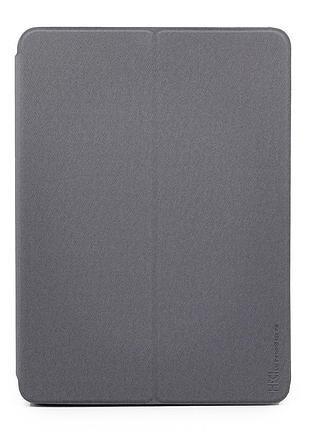Чехол из искусственной кожи hdd premium jeans (htl-10) для планшета ipad mini 4/5 -7.9 (2015/2019) серый