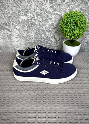 Lee cooper кроссовки кеды 43 размер синие