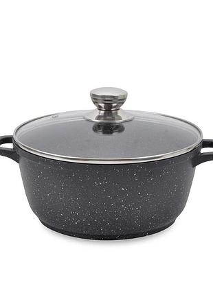 Каструля maestro mr-4218 1.7 л 18 см алюмінієва з кришкою й антипригарним покриттям