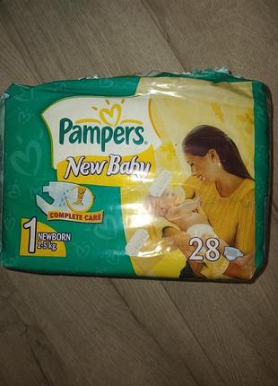 Pampers 1 25 штук
