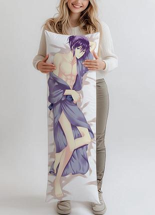 Дакімакура noragami бездомний бог, (подушка обіймашка) 120*40 см