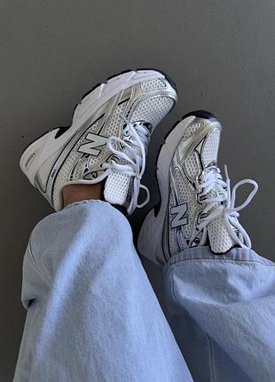 New balance 740 | white / silver metallic (6)