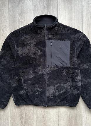 Куртка шерпа adidas originals