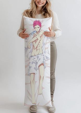 Дакимакура basketball seijuro akashi, (подушка обнимашка) 120*40 см