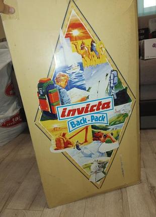 Винтажный рюкзак с рамой в комплекте invicta