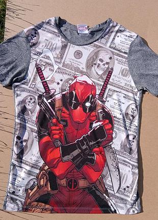 Футболка marvel deadpool (оригинал, размер s)