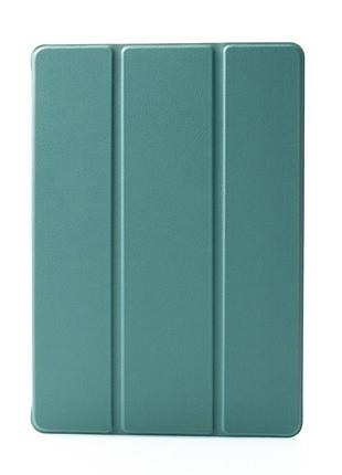 Чехол из искусственной кожи smartcover для планшета samsung galaxy tab s9 / s9 fe / s10 / s10 fe темно-зеленый