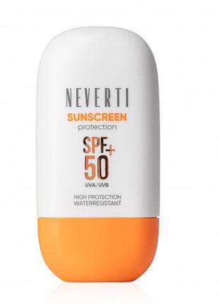 Сонцезахисний крем bogenia sunscreen 50 spf neverti