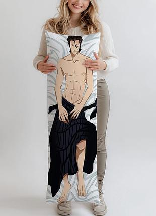 Дакимакура bleach aizen sousuke, (подушка обнимашка) 120*40 см