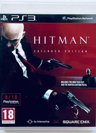 Hitman absolution tailored edition, б/у, английская версия - диск для playstation 3