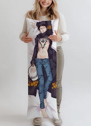 Дакимакура one piece ван-пис, (подушка обнимашка) 120*40 см