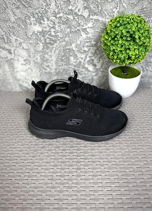 Skechers stretch fit кроссовки 37 размер женские спортивные черные