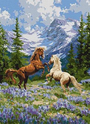Картина за номерами - вільна пара у лісі ©art_selena_ua